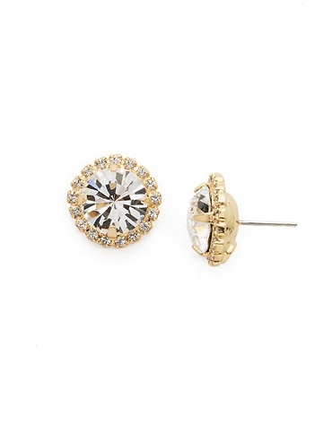 Haute Halo Stud Earring