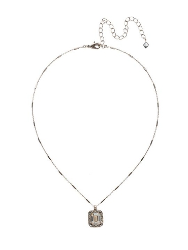 Opulent Octagon Pendant Necklace