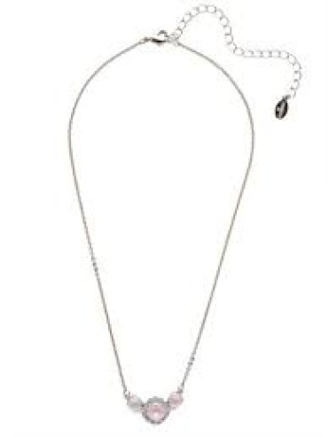 Haute Halo Simple Pendant Necklace