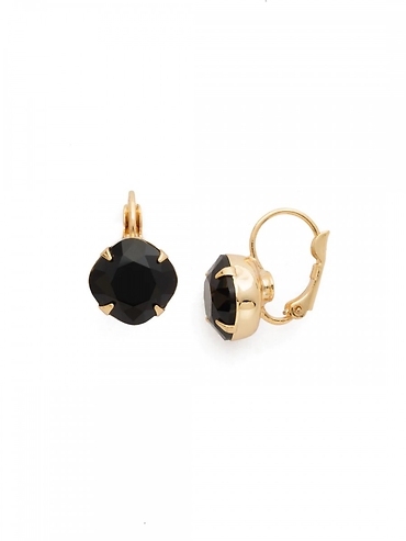 Cushion-Cut Dangle Earrings