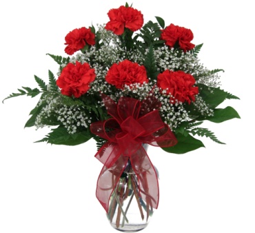 6 Carnation Vase