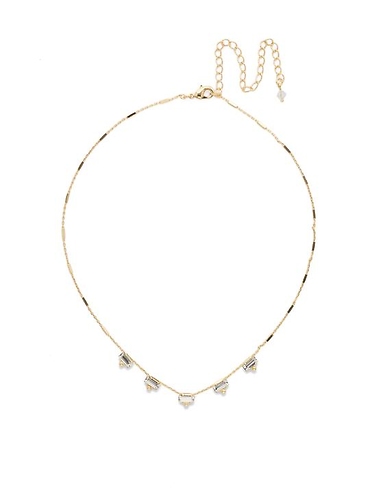 Shine and Dash Tennis Necklace