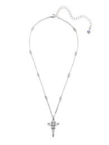 Dierdre Cross Pendant Necklace
