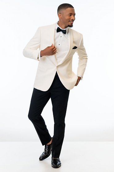 601 IVORY CLASSIC SHAWL MODERN FIT TUXEDO