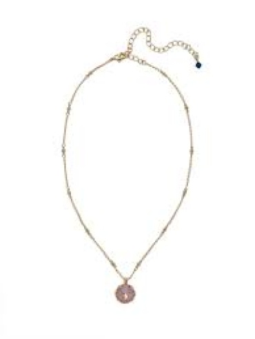 Cushion-Cut Pendant Necklace