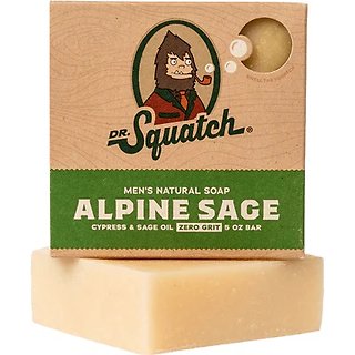 Dr Squatch Alpine Sage Bar Soap