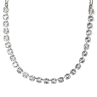 Must-Have Everyday Necklace \"On A Clear Day\" - Rhodium