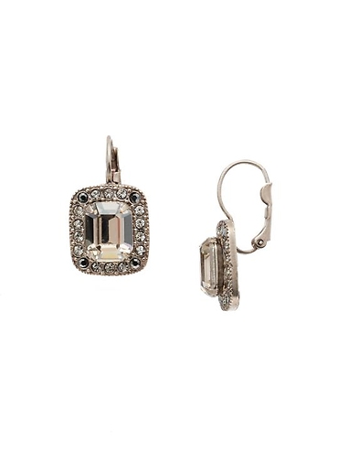 Opulent Octagon Dangle Earrings