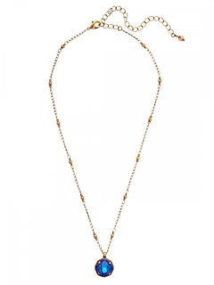 Cushion-Cut Pendant Necklace