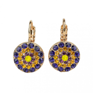 PavÃ?Â© Leverback Earrings in \"Holiday Lights\"