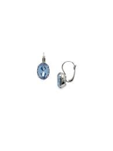 Oval Cut Dangle Earring